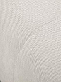 Chauffeuse centrale blanc crème Lena, Tissu blanc, larg. 76 x prof. 106 cm