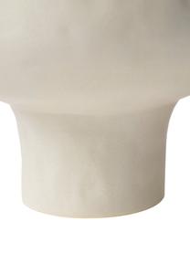 Vaso in ceramica fatto a mano color crema Saki, Ceramica, Beige, Ø 32 x Alt. 40 cm