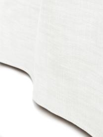 Modulární pohovka s podnožkou Russell, 4místná, Krémově bílá, Š 309 cm, V 77 cm