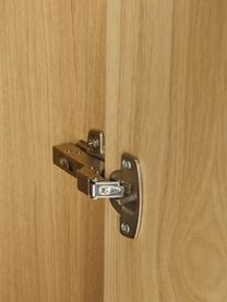 Kleiderschrank Cassy, 3-türig, Beine: Eichenholz, massiv, Helles Holz, B 148 x H 195 cm