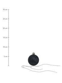 Boules de Noël incassables Mona, 30 élém., Bleu, Lot de différentes tailles