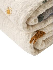 Zavinovací ručníky z organické bavlny, 2 díly, 100 % organická bavlna, Béžová, více barev, Š 65 cm, D 65 cm