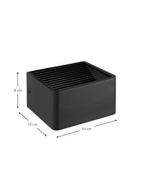 Aplique LED para exterior Doninni, Estructura: aluminio, Gris antracita, An 14 x F 8 cm