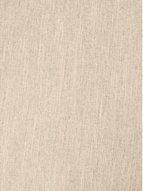 Hoekbank Melva (3-zits), Bekleding: 100% polyester Met 35.000, Frame: massief grenenhout, FSC-g, Poten: kunststof, Geweven stof donkerbeige, B 239 x D 143 cm, hoekdeel rechts