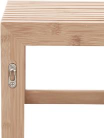Wandgarderobe Rib aus Bambusholz, verschiedene Größen, Bambus, Hellbraun, B 45 x H 20 cm