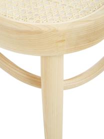 Sedia in legno con intreccio viennese Franz, Struttura: legno di faggio massiccio, Legno chiaro, Larg. 48 x Alt. 89 cm