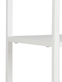 Étagère industrielle métal blanc Neptun, Métal, laqué, Blanc, larg. 70 x haut. 150 cm