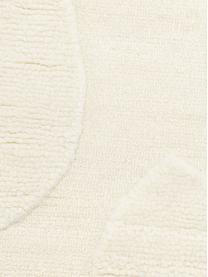 Alfombra de lana artesanal texturizada Clio, Parte superior: 100% lana, Reverso: 100% algodón Las alfombra, Beige, An 160 x L 230 cm (Tamaño M)