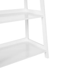 Libreria bianca Wally, Pannello di fibra a media densità (MDF) laccato, Bianco, Larg. 63 x Alt. 180 cm