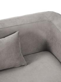 Schlafsofa Eliot (3-Sitzer), Bezug: 88% Polyester, 12% Nylon , Füße: Kunststoff, Webstoff Dunkelgrau, B 230 x H 70 cm
