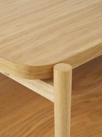 Tavolino da salotto in legno di quercia Libby, Struttura: legno massiccio di querci, Legno di quercia, Larg. 110 x Alt. 35 cm