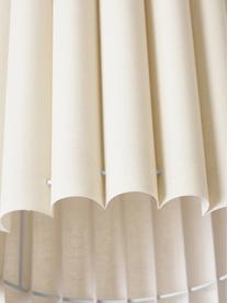 Plafondlamp Lucina van linnen, Lampenkap: linnen, Beige, Ø 35 x H 31 cm