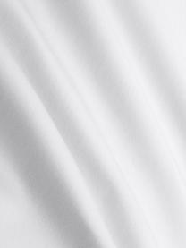 Drap-housse satin de coton bio gris clair Premium, Gris clair, 180 x 200 cm
