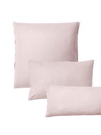 Flanell-Kopfkissenbezug Biba, Webart: Flanell Flanell ist ein k, Rosa, B 80 x L 80 cm