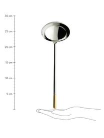 Cucharón de diseño Ella, Acero inoxidable

La cubertería está hecha de acero inoxidable. Por tanto, es duradera, inoxidable y resistente a las bacterias, Plateado, dorado, L 28 cm