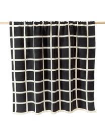 Coperta con frange Edison, 100% cotone

Il materiale utilizzato in questo prodotto è testato per le sostanze nocive e certificato secondo lo STANDARD 100 by OEKO-TEX®, 5726CIT, CITEVE., Nero, bianco crema, Larg. 130 x Lung. 170 cm