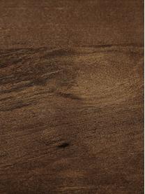 Rechteckiger Esstisch Oscar aus Mangoholz, in verschiedenen Größen, Mangoholz massiv, lackiert, Dunkelbraun, B 150 x T 90 cm
