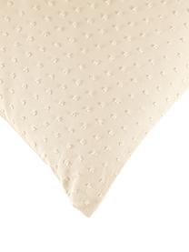 Plumetti kussenhoezen Aloide in geel, 2 stuks, Weeftechniek: plumetti Draadtelling 160, Geel, beige, B 60 x L 70 cm