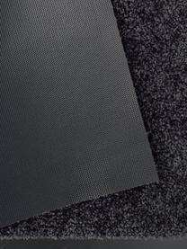 Deurmat Wash & Clean, 100% polyamide, Zwart, B 60 x L 40 cm