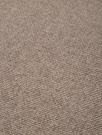 Pouf canapé tissu brun Lennon, Tissu brun, larg. 88 x haut. 43 cm