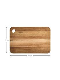 Akazienholz-Schneidebrett Akana, verschiedene Größen, Akazienholz, geölt, Akazienholz, L 37 x B 25 cm