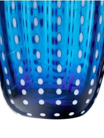 Waterglazen Kalahari, 6 stuks, Glas, Blauwtinten, Ø 9 x H 11 cm
