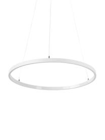 LED-Pendelleuchte Breda, Lampenschirm: Metall, beschichtet, Baldachin: Metall, beschichtet, Weiß, Ø 50 x H 150 cm