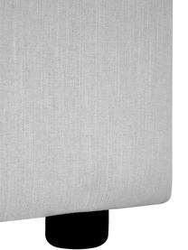 Sofá cama Tasha (3 plazas), con espacio de almacenamiento, Tapizado: 100% poliéster Alta resis, Patas: madera de pino maciza, ma, Patas: plástico, Tejido gris, An 235 x F 100 cm