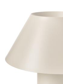 Tischlampe Niko in Beige, Lampenschirm: Metall, beschichtet, Lampenfuß: Metall, beschichtet, Beige, Ø 35 x H 55 cm