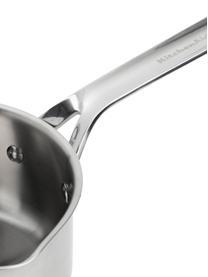 Koch-Set KitchenAid, 7-tlg., Deckel: Glas, Silberfarben, 7-tlg. Set mit verschiedenen Grössen