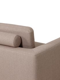 Sofá Cucita (2 plazas), Tapizado: tejido (poliéster) Alta r, Estructura: madera de pino maciza, Patas: metal pintado, Tejido taupe, An 187 x F 94 cm