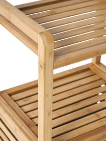 Badkamerrek Kit met wasmand, Frame: bamboehout, FSC-gecertifi, Licht hout, B 40 x H 95 cm
