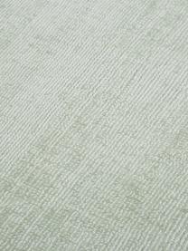 Tappeto in viscosa tessuto a mano Jane, Retro: 100% cotone Il materiale , Verde salvia, Larg. 300 x Lung. 400 cm (taglia XL)
