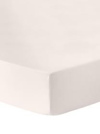 Prześcieradło z flaneli z gumką na topper Biba, Beżowy, S 90 x D 200 cm, W 15 cm