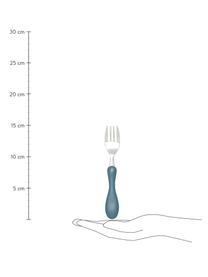 Cubertería infantil River, 3 pzas., Tonos azules, An 2 x L 15 cm