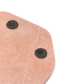 Marmor-Servierplatte Han, Tablett: Marmor, Griffe: Metall, Terrakotta, marmoriert, B 27 x L 38 cm