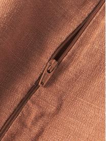 Linnen kussenhoes Luana met franjes, 100% linnen

Linnen voelt van nature ruw aan en heeft een natuurlijke gekreukte uitstraling.
De hoge scheurvastheid maakt linnen slijtvast en slijtvast., Terracotta, B 40 x L 40 cm