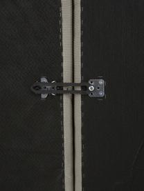 Modulární manšestrová pohovka s podnožkou Lennon (4místná), Šedá, Š 327 cm, H 207 cm