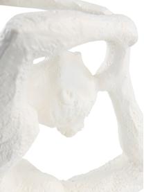Figura decorativa Arabella, Poliresina, Blanco, An 22 x Al 18 cm