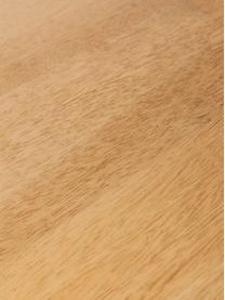 Standregal Modena in Holz und Metall, Gestell: Metall, pulverbeschichtet, Griffe: Metall, pulverbeschichtet, Mangoholz, Schwarz, B 125 x H 200 cm