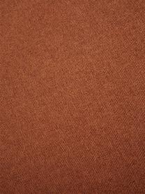 Diván modular grande Lennon, Tapizado: poliéster Alta resistenci, Estructura: madera de pino maciza, ma, Patas: plástico, Tejido terracota, An 357 x F 119 cm, respaldo izquierdo