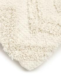 Poszewka na poduszkę w stylu boho Akesha, 100% bawełna, Biały, S 30 x D 50 cm