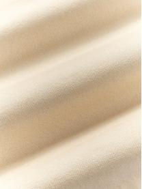 Federa arredo con motivo tropicale Miro, 100% cotone, Tonalità rosse, tonalità beige, Larg. 45 x Lung. 45 cm