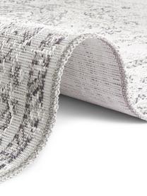 Chodnik wewnętrzny/zewnętrzny w stylu vintage Cenon, 100% polipropylen, Kremowy, szary, S 190 x D 290 cm (Rozmiar L)