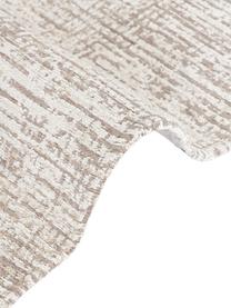 Teppich Yava, 70% Polyester, 30% Baumwolle (GRS-zertifiziert), Beige, Braun, B 80 x L 150 cm (Größe XS)