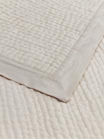 Colcha de algodón Stripes, Funda: 100% algodón, Beige, An 180 x L 260 cm (para camas de 140 x 200 cm)