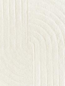 Tapis en laine tufté main Mason, Blanc crème, larg. 120 x long. 180 cm (taille S)