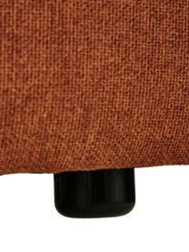 Sessel Lennon, Bezug: 100% Polyester Der hochwe, Gestell: Massives Kiefernholz, FSC, Beine: Kunststoff, Webstoff Terrakotta, B 130 x T 101 cm
