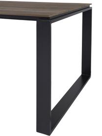 Table de jardin Brutus, Bois, foncé, larg. 210 x prof. 100 cm