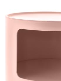 Design Container Componibili Bio, 3 Elemente, 100 % Biopolymer aus nachwachsenden Rohstoffen, Rosa, matt, Ø 32 x H 59 cm